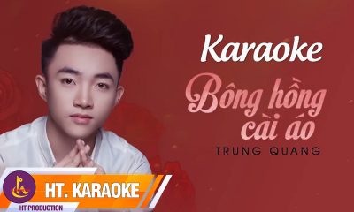 Karaoke || Bông Hồng Cài Áo || Trung Quang